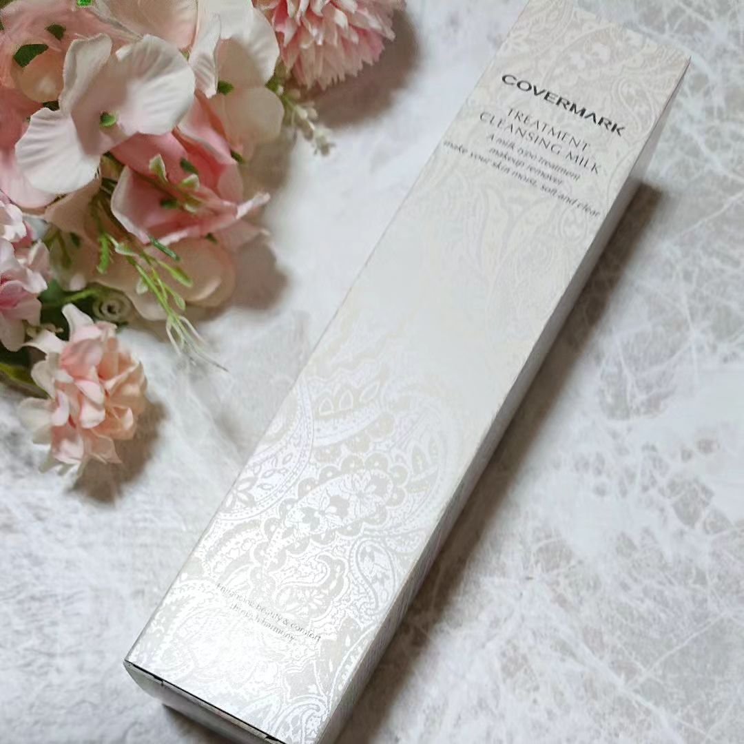 トリートメント クレンジング ミルク/COVERMARK/ミルククレンジングを使ったクチコミ（3枚目）