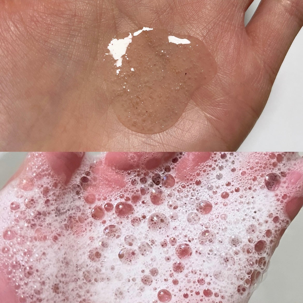 スクラブボディウォッシュ フラワーマーケット ホワイトチューリップ/LUV SCENT/ボディスクラブを使ったクチコミ(3枚目)