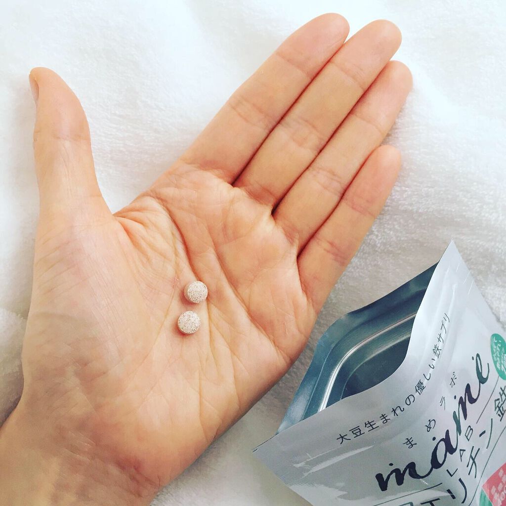 まめラボフェリチン鉄/まめラボ/美容サプリメントを使ったクチコミ（2枚目）