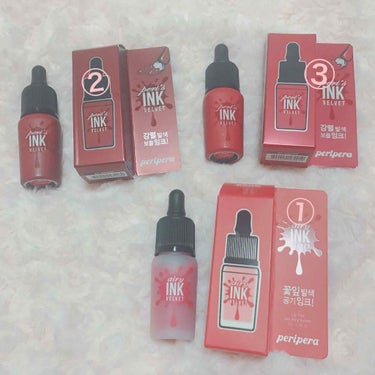 peripera peri's INK VELVET    06  09

peripera airy INK VELVET   13


ほんとに軽い着け心地で、なのに落ちないです


口に入ってもち