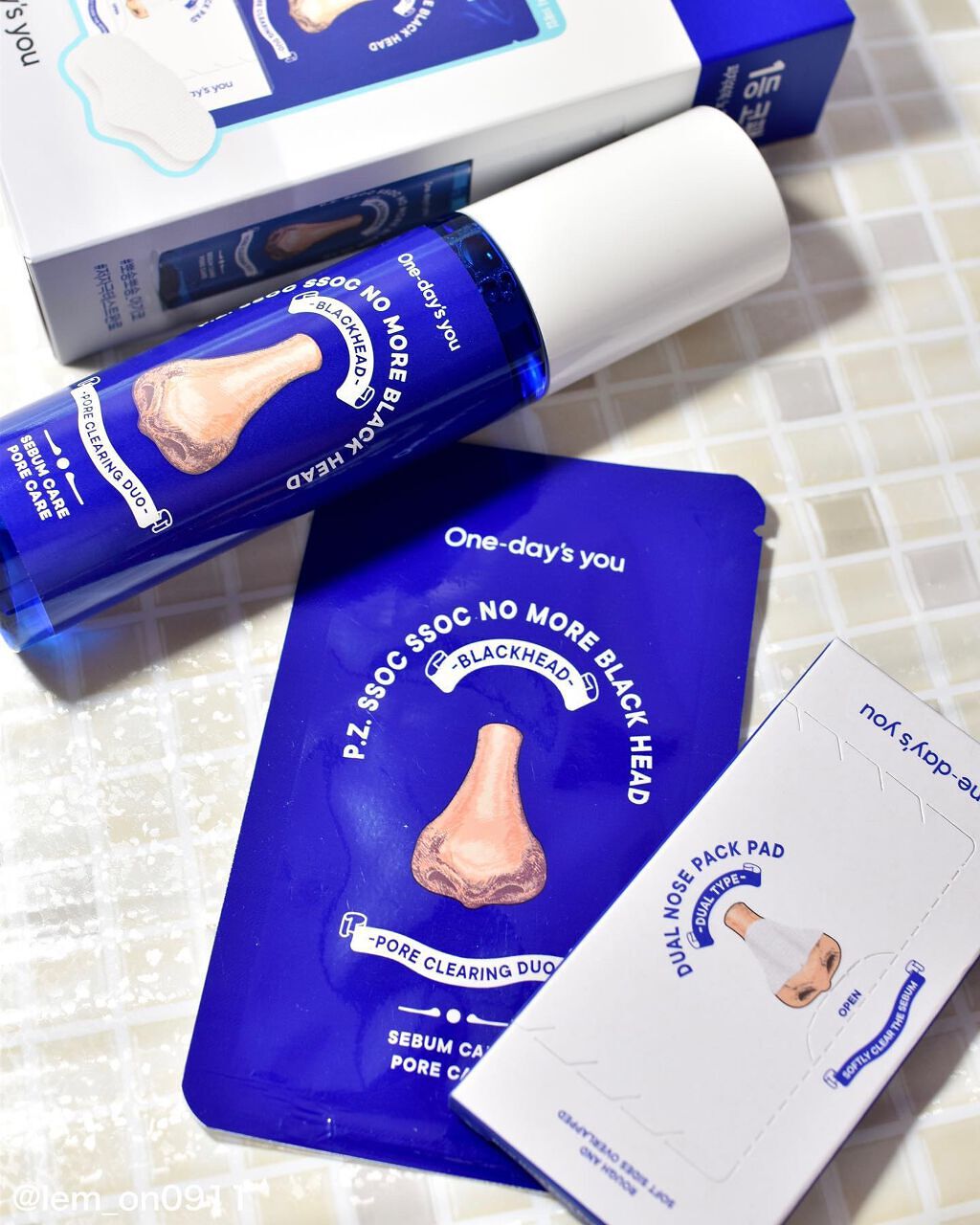 ノーモアブラックヘッド(ノーズピーリング)/One-day's you/スクラブ・ゴマージュを使ったクチコミ(5枚目)