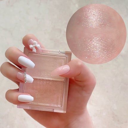 N&D パールハイライト/aZTK/パウダーハイライトを使ったクチコミ(2枚目)