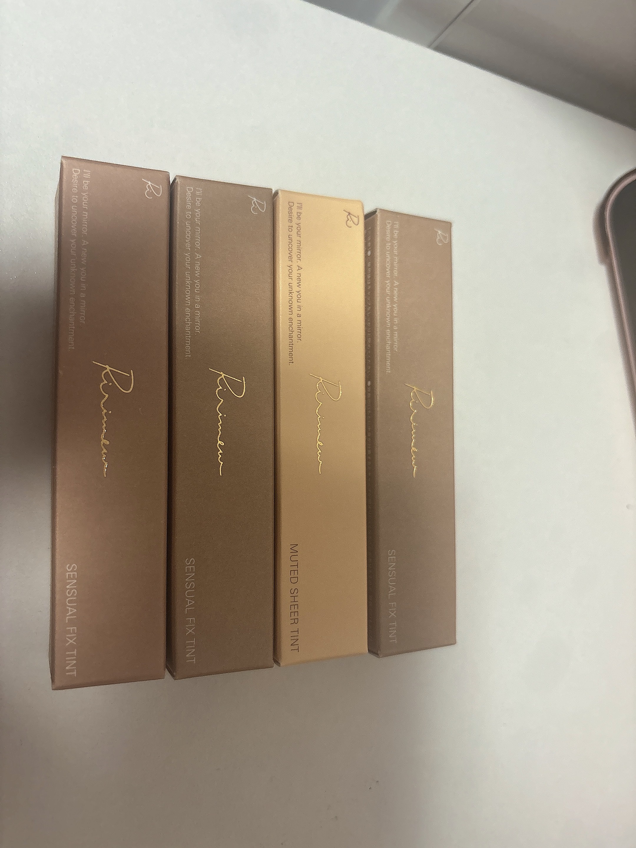 ミューテッドシアーティント/Ririmew/リップティントを使ったクチコミ（1枚目）