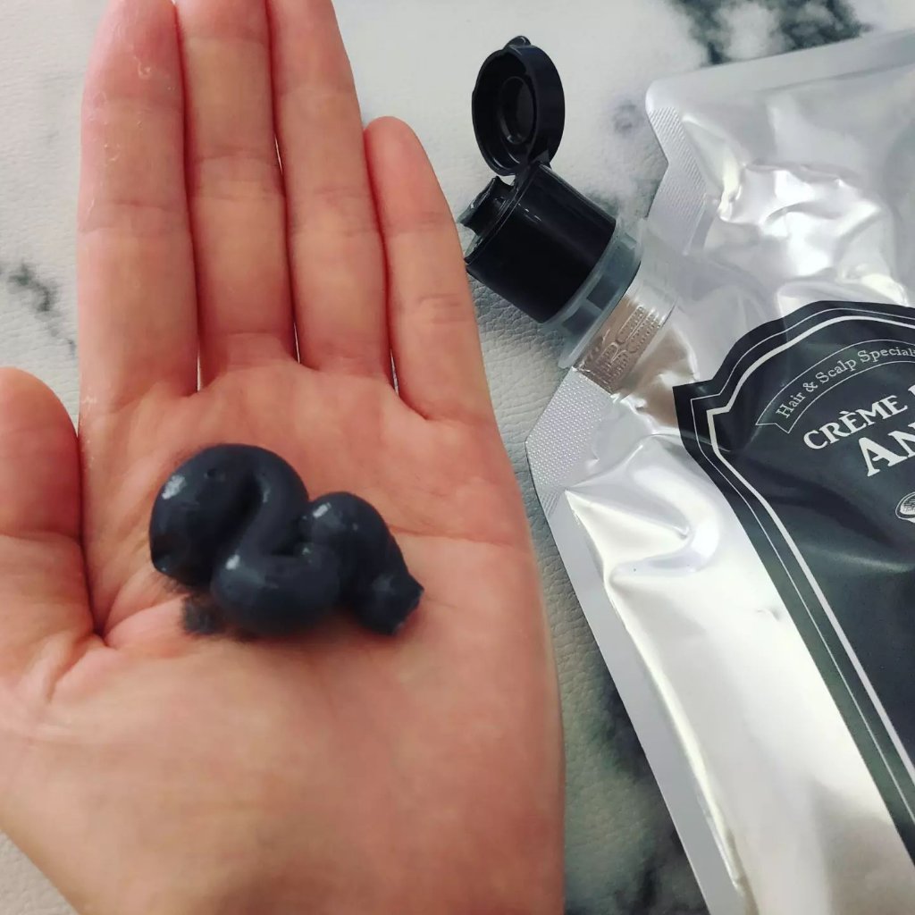 ブラッククリームシャンプー/creme de Ann/市販シャンプーを使ったクチコミ（3枚目）