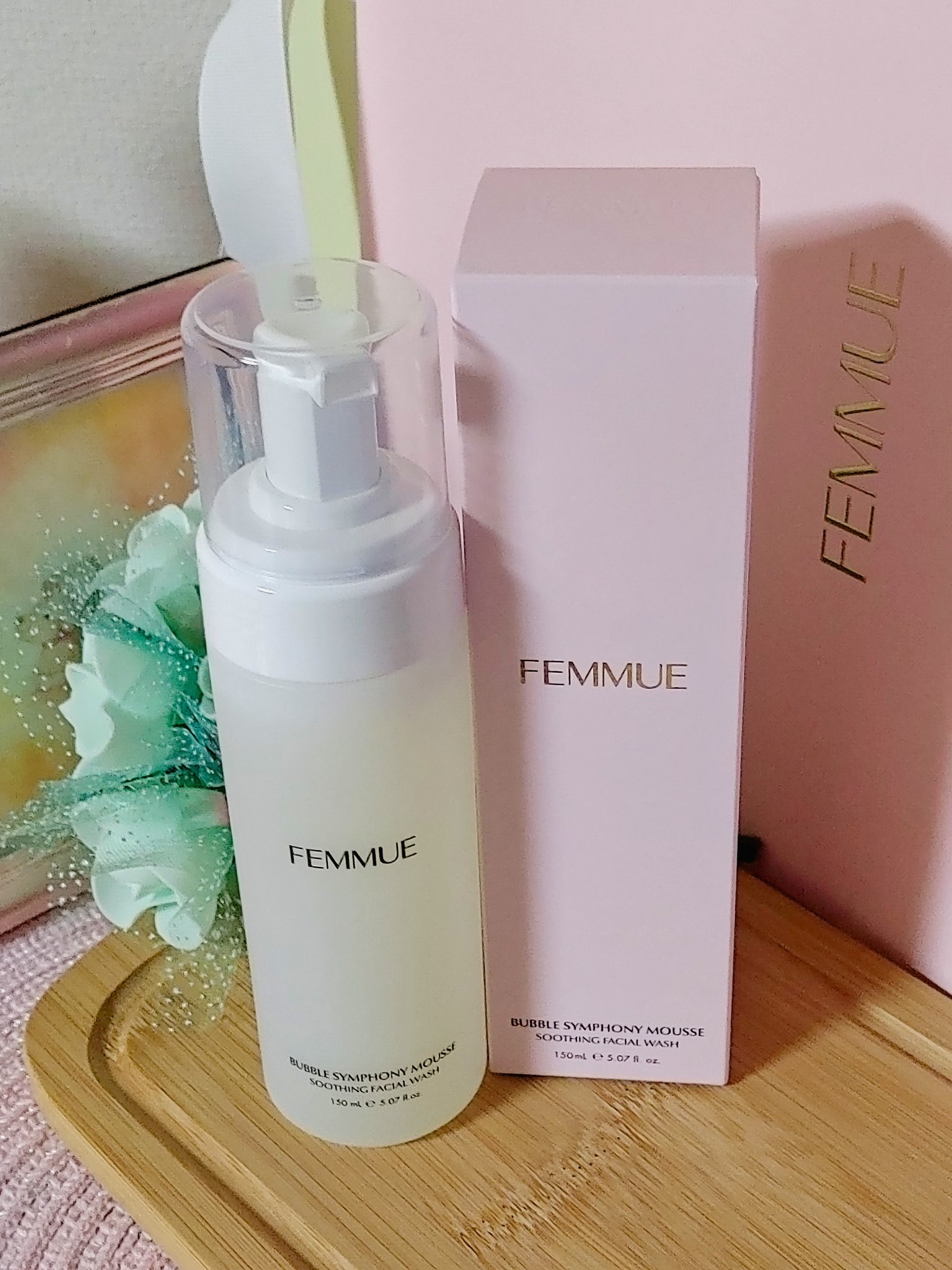 バブルシンフォニー ムースウォッシュ/FEMMUE/泡洗顔を使ったクチコミ（1枚目）