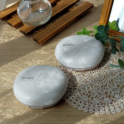 ブリージンググロークッション/Healus/クッションファンデーションを使ったクチコミ(5枚目)