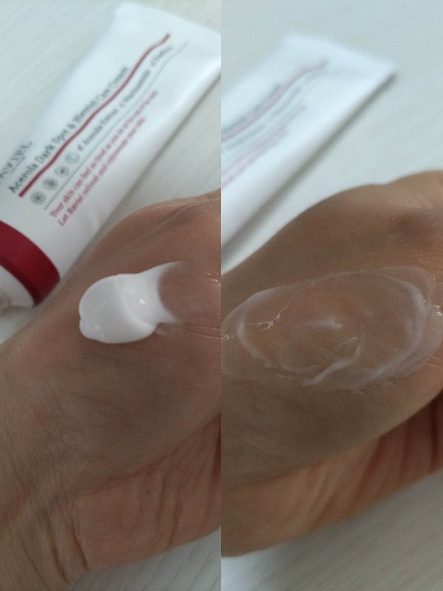 アセロラダークスポット&ブレミッシュ ケア クリーム/RAVIEL/フェイスクリームを使ったクチコミ(3枚目)