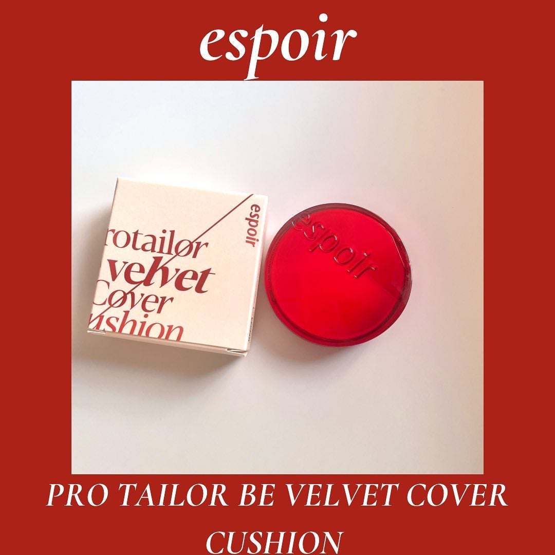プロテーラービーベルベットカバークッション/espoir/クッションファンデーションを使ったクチコミ(1枚目)