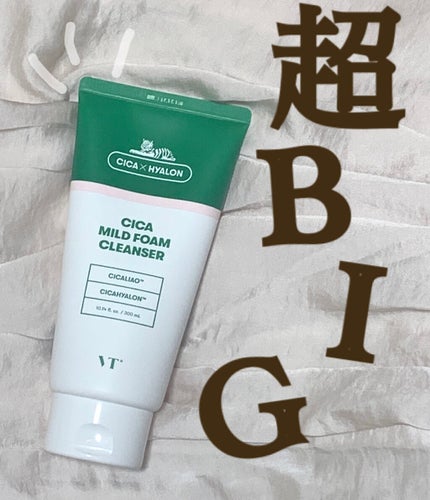 CICA マイルドフォームクレンザー/VT/洗顔フォームを使ったクチコミ(1枚目)