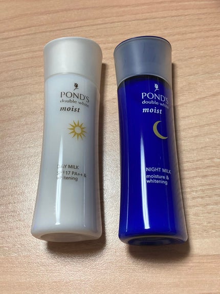 ダブルホワイト 薬用美白モイストローション(セット)/POND'S/スキンケアキットを使ったクチコミ(5枚目)