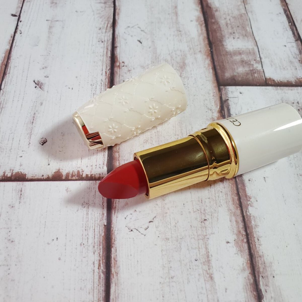 ラスティング リップカラーN/CEZANNE/口紅を使ったクチコミ(1枚目)