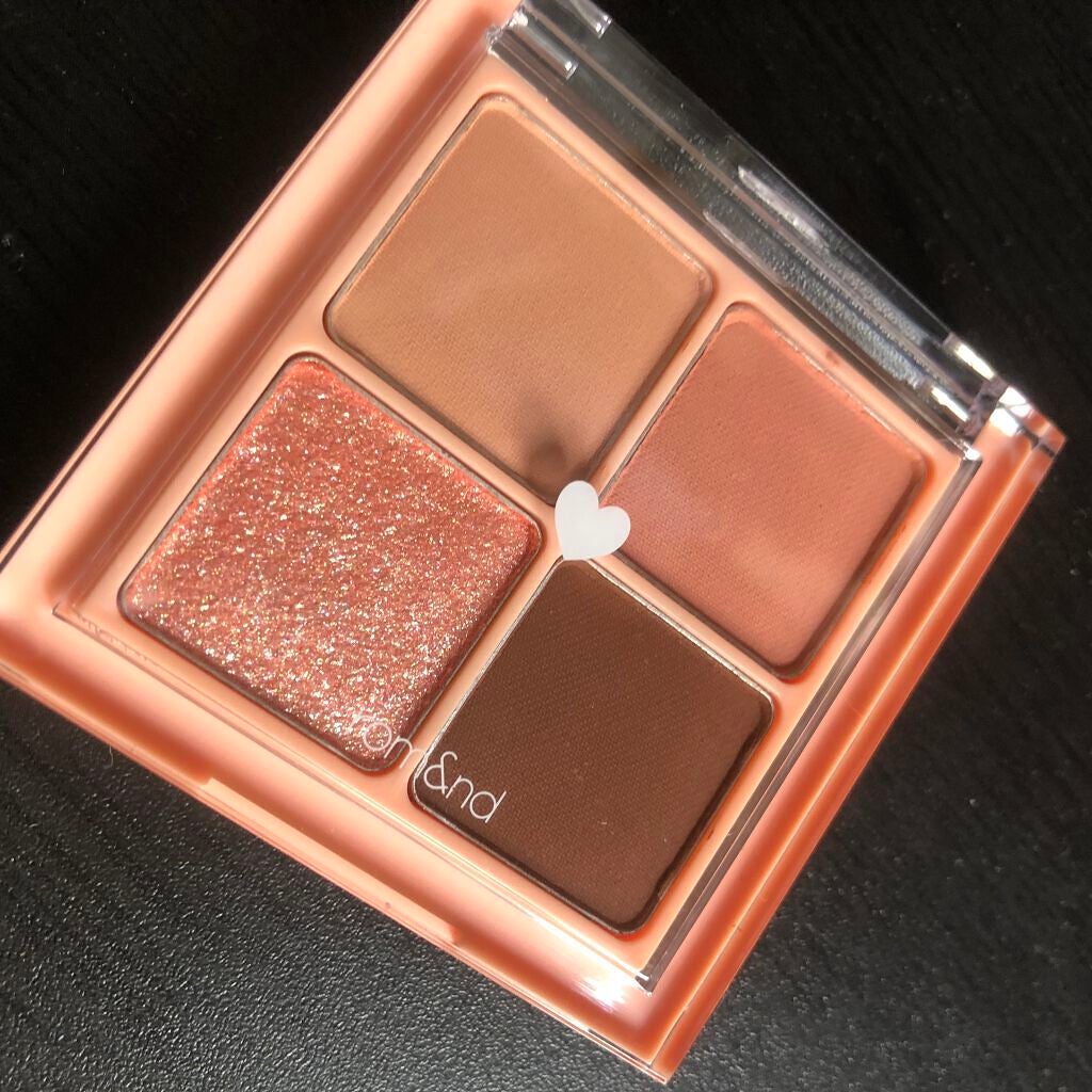 ベターザンアイズ/rom&nd/アイシャドウパレットを使ったクチコミ(1枚目)