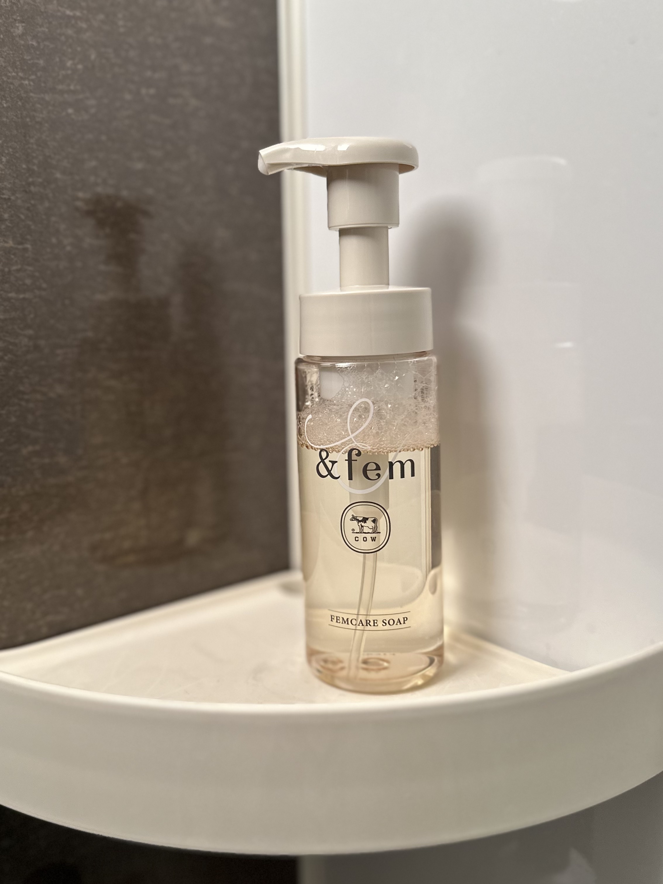 アンドフェム フェムケア泡ソープ/＆fem/デリケートゾーンケアを使ったクチコミ（1枚目）