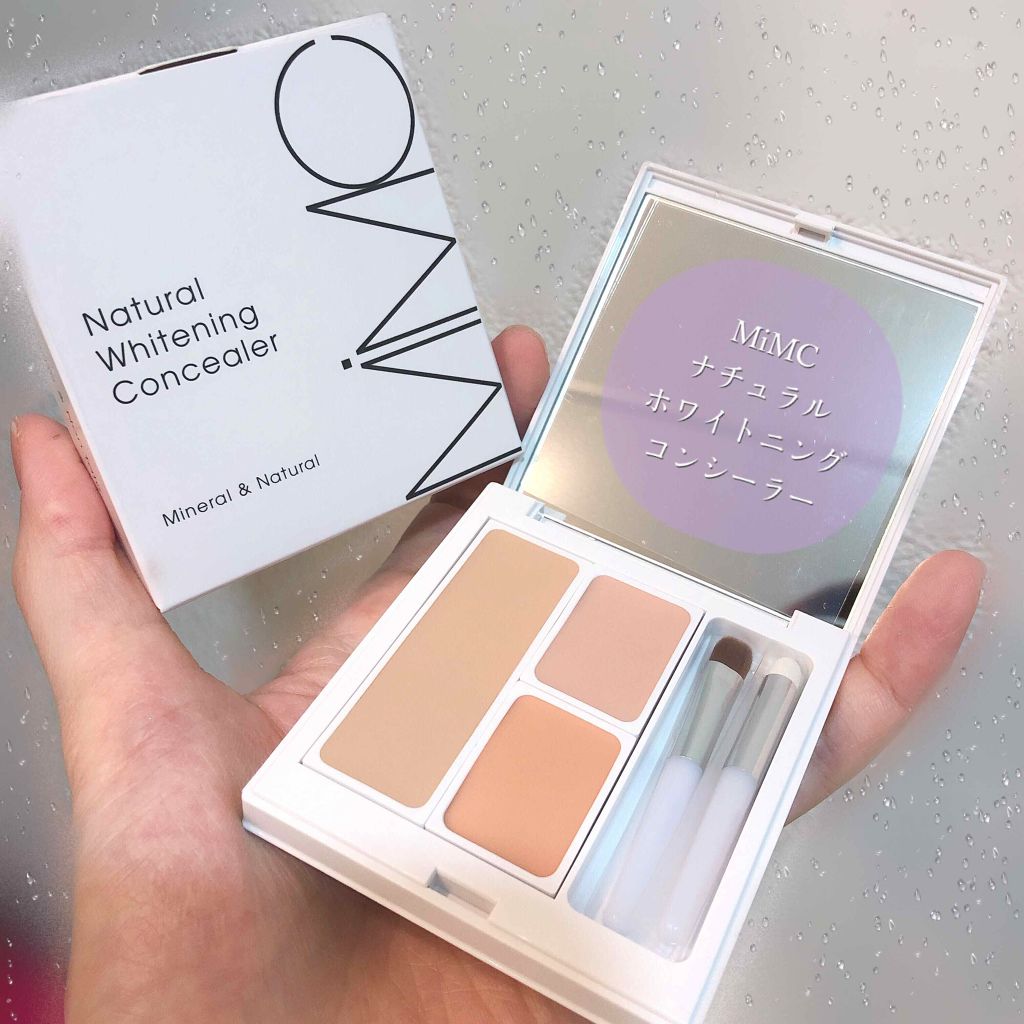 ナチュラルホワイトニングコンシーラー SPF32 PA++/MiMC/パレットコンシーラーを使ったクチコミ(1枚目)