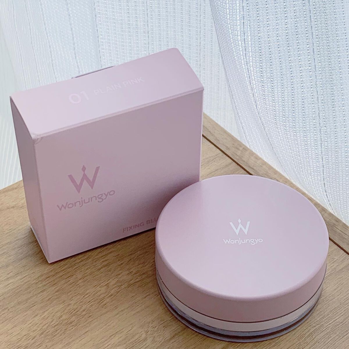 ウォンジョンヨ フィクシングブラーパウダー N/Wonjungyo/ルースパウダーを使ったクチコミ(9枚目)