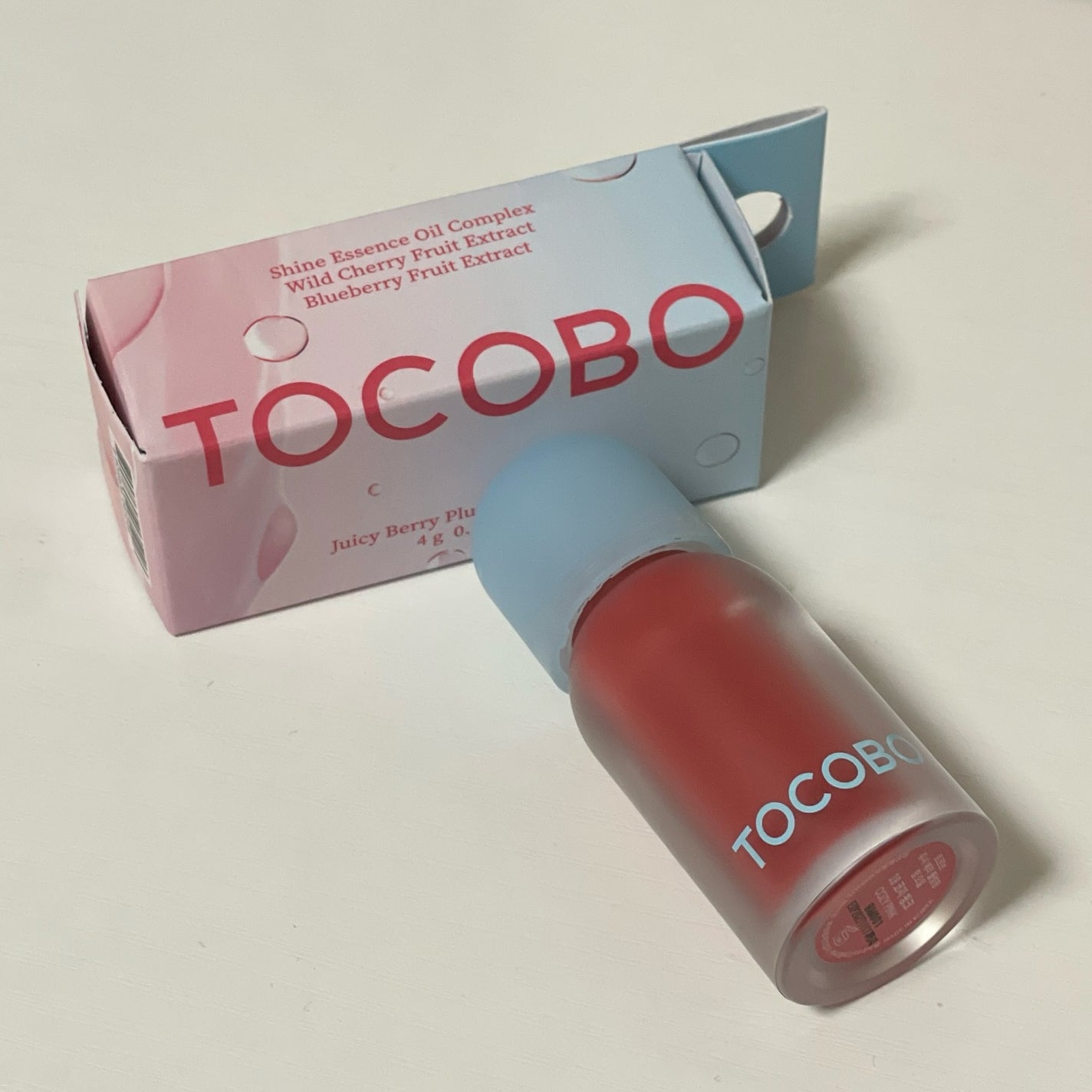 ジューシーベリープランピングリップオイル/TOCOBO/リップグロスを使ったクチコミ(1枚目)