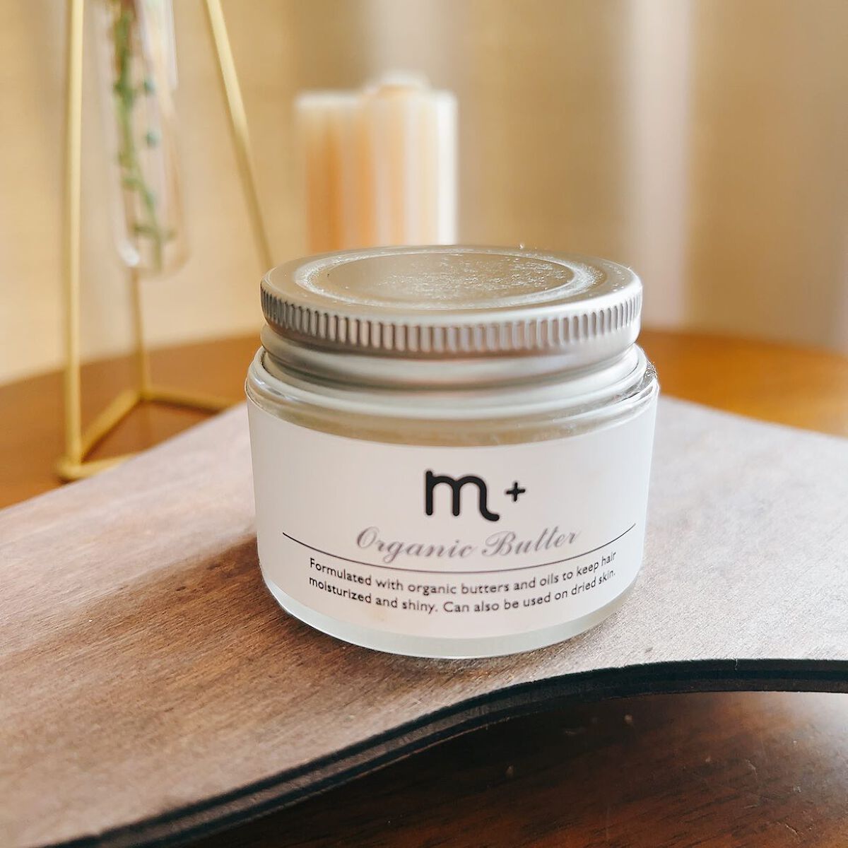 エムプラスオーガニックバター/クロバーコーポレーション/ヘアバームを使ったクチコミ（1枚目）