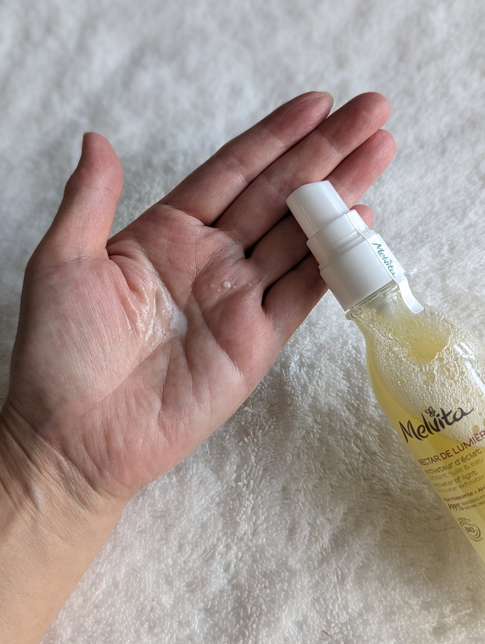 ネクターデルミエール アクティベーターオイルウォーター/Melvita/化粧水を使ったクチコミ（2枚目）