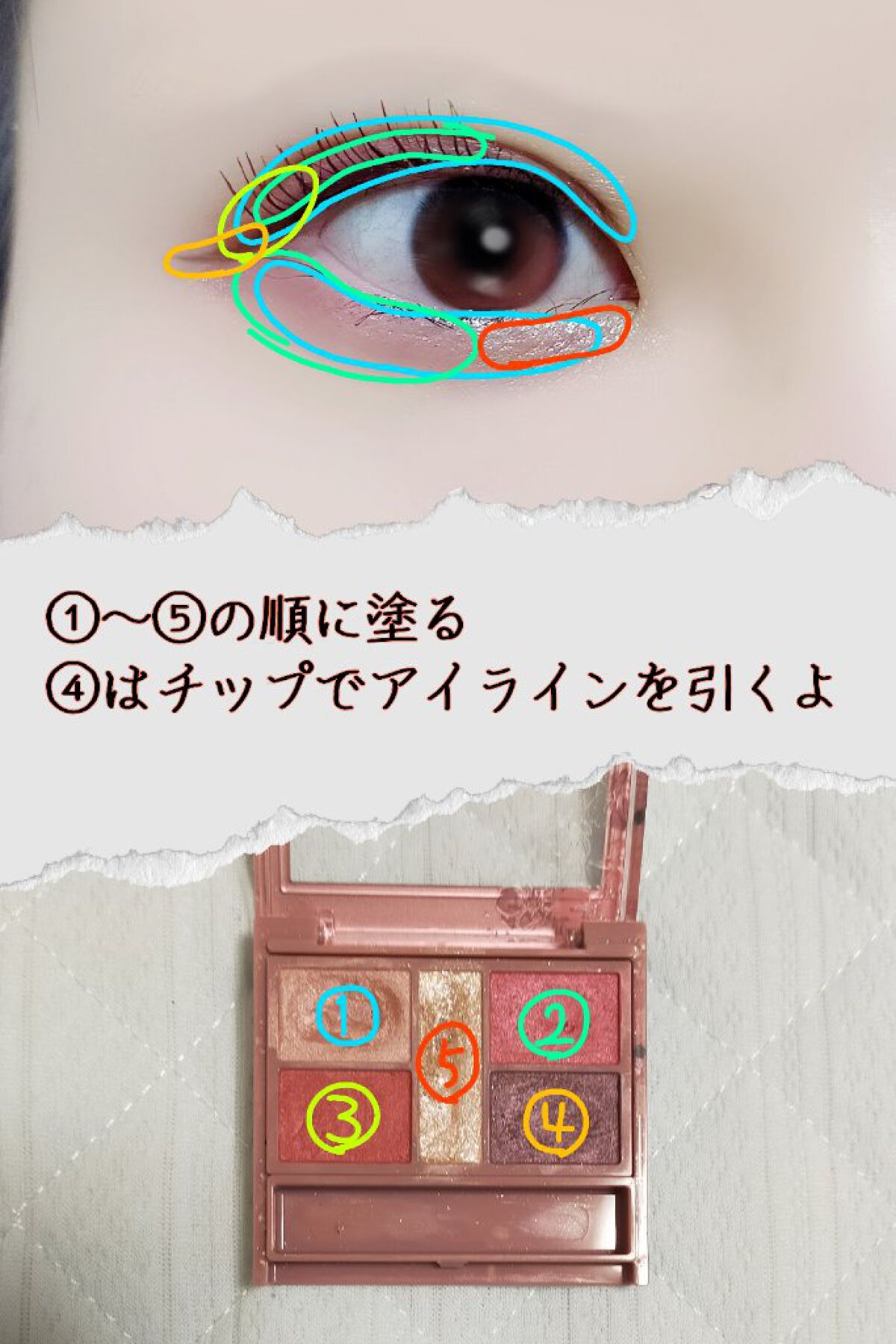 アイシャドウベース/キャンメイク/アイシャドウベースを使ったクチコミ（3枚目）