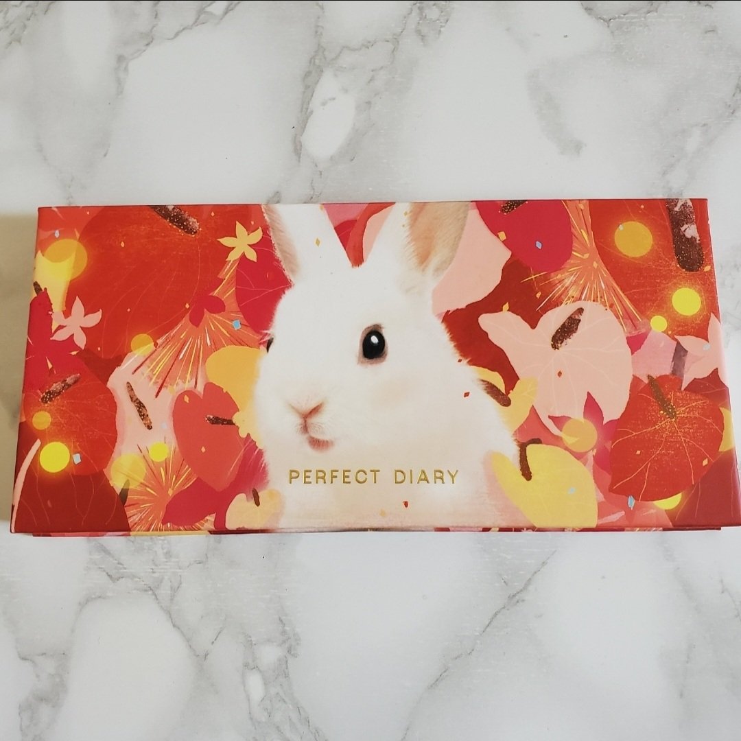 エクスプローラ12色 動物アイシャドウパレット 花兎(ラッキーラビット)/PERFECT DIARY/アイシャドウパレットを使ったクチコミ（1枚目）