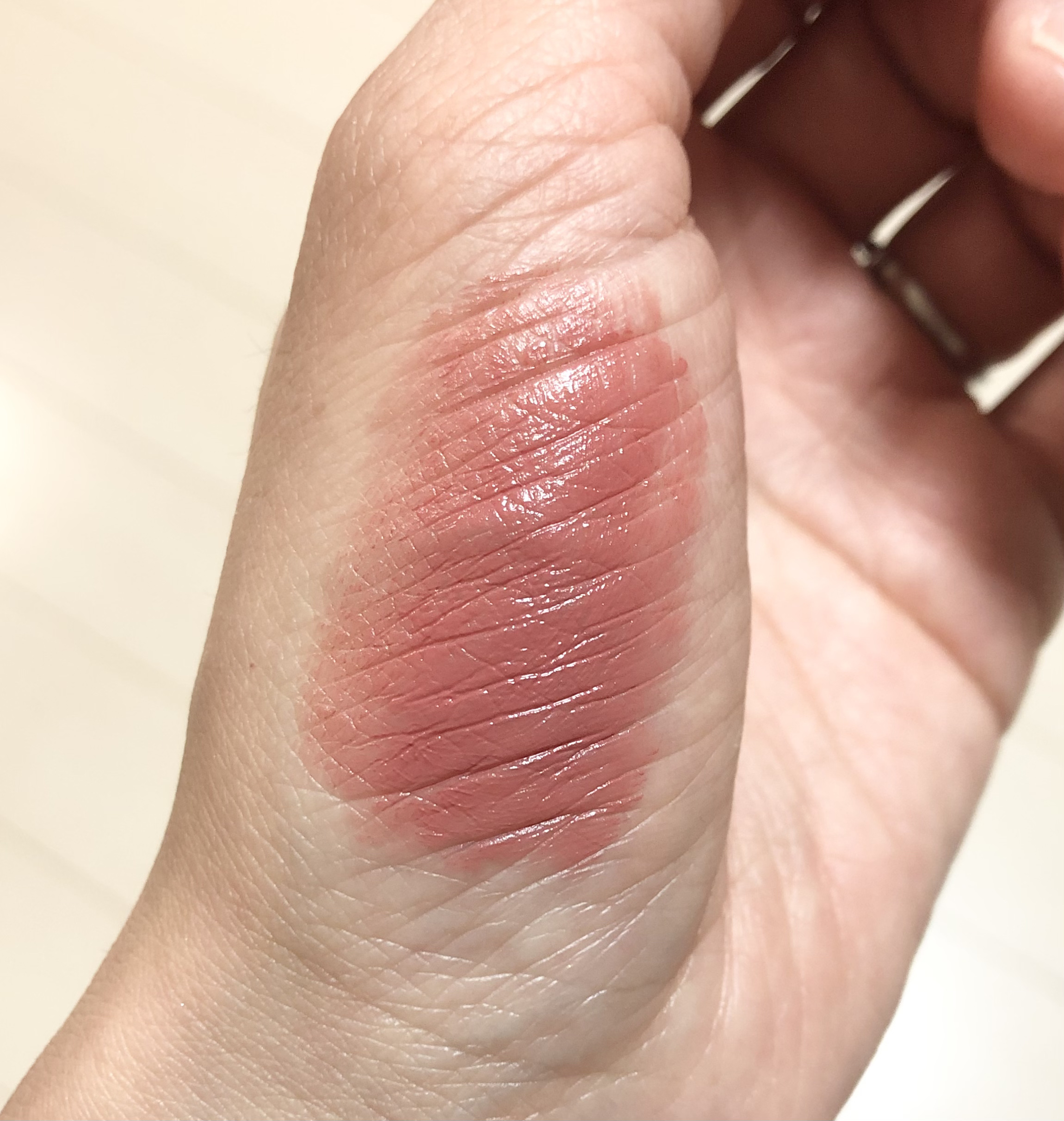 スフレアリップ 02 フレンチローズ/CEZANNE/口紅を使ったクチコミ（3枚目）