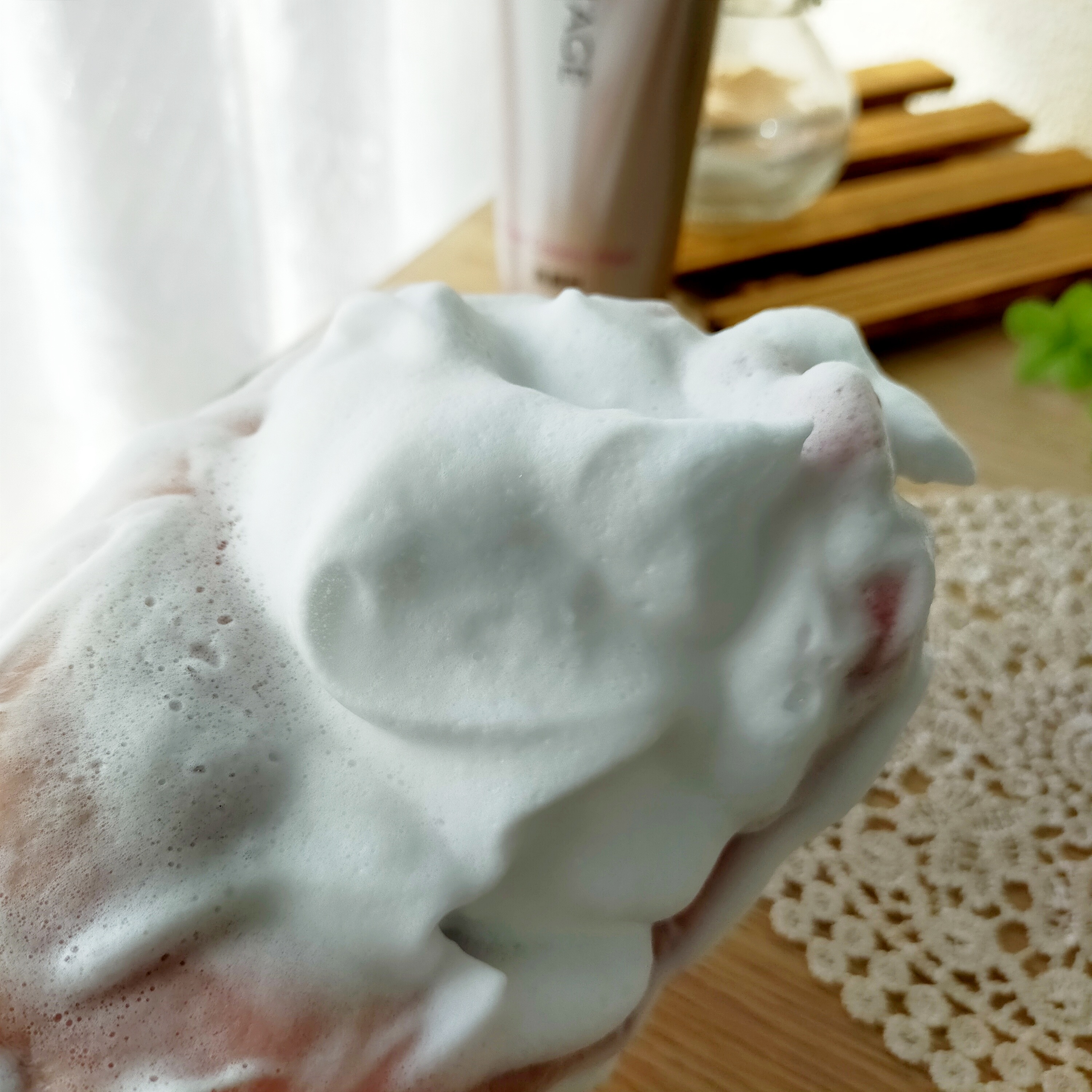 クリア クリーミーウォッシュ/BRIGHTAGE/洗顔フォームを使ったクチコミ（3枚目）