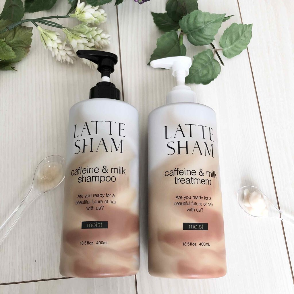 モイストシャンプー/モイストトリートメント/LATTE SHAM/市販シャンプーを使ったクチコミ(2枚目)