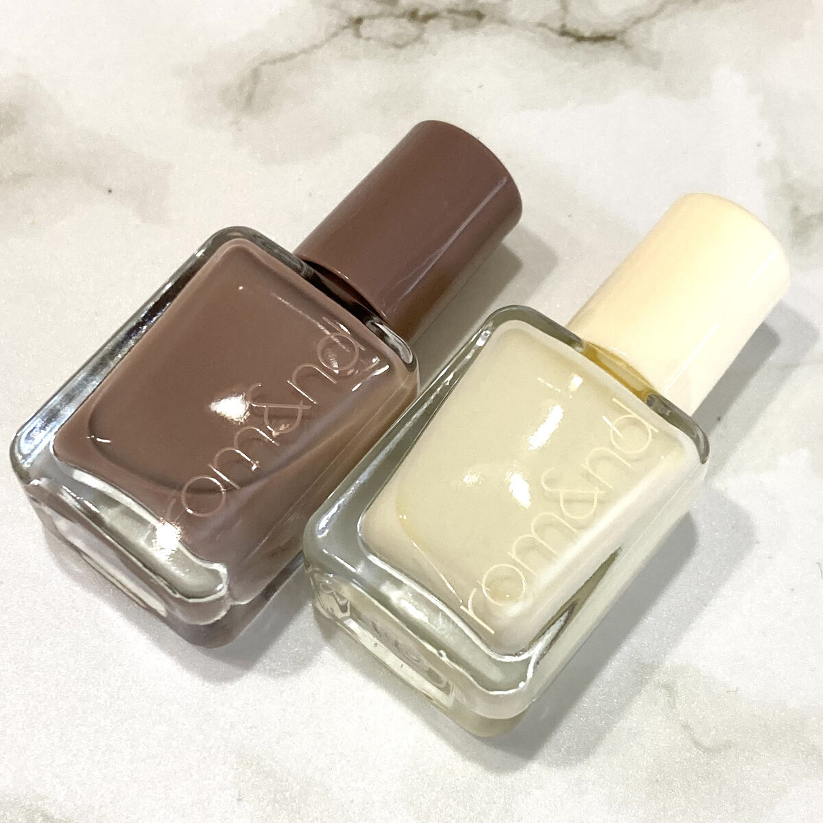 ムードペブルネイル/rom&nd/マニキュアを使ったクチコミ（3枚目）