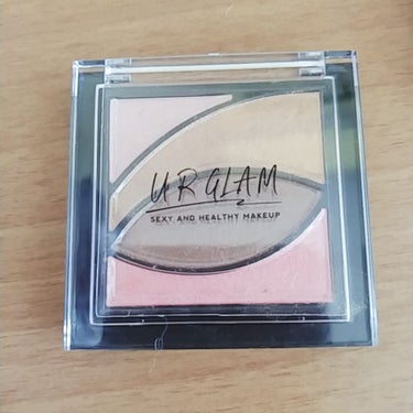 UR GLAM　VELVET EYE COLOR PALETTE/U R GLAM/パウダーアイシャドウを使ったクチコミ（1枚目）