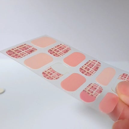 ジェルネイルシール(ハンド)/DAISO/ネイルシールを使ったクチコミ(3枚目)