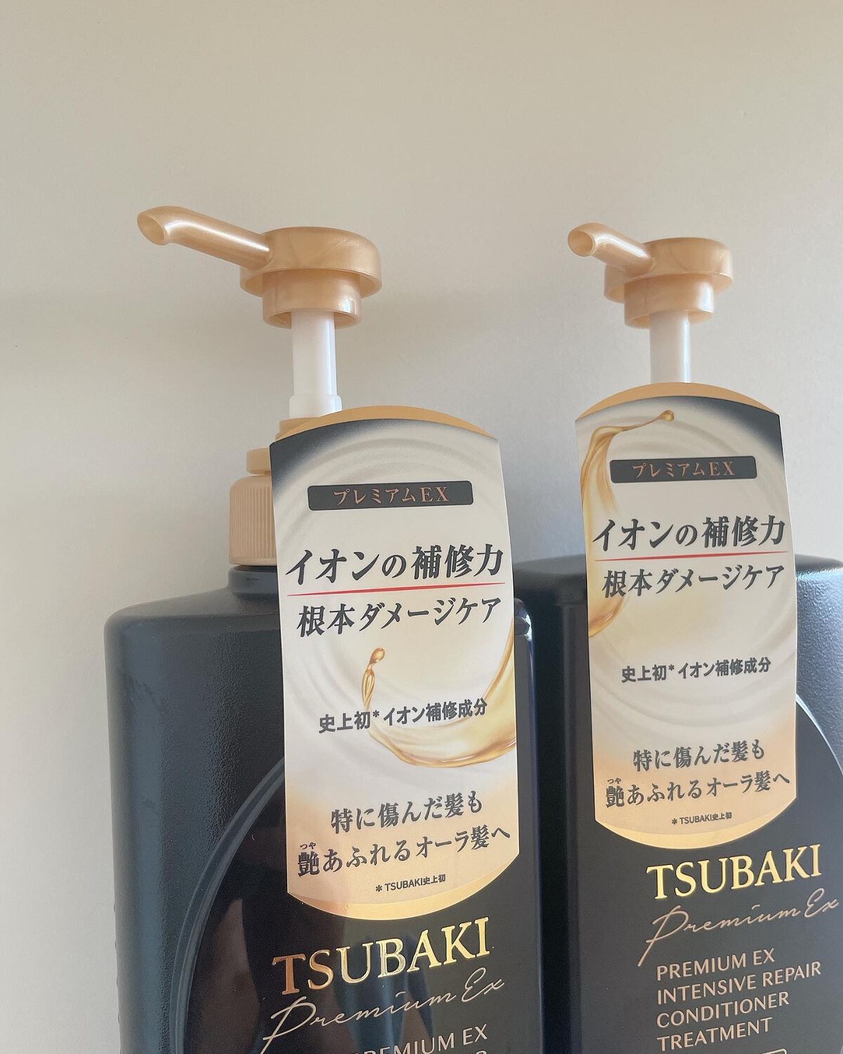 プレミアムEX インテンシブリペア <シャンプー>/コンディショナー<ヘアトリートメント> /TSUBAKI/市販シャンプーを使ったクチコミ(2枚目)