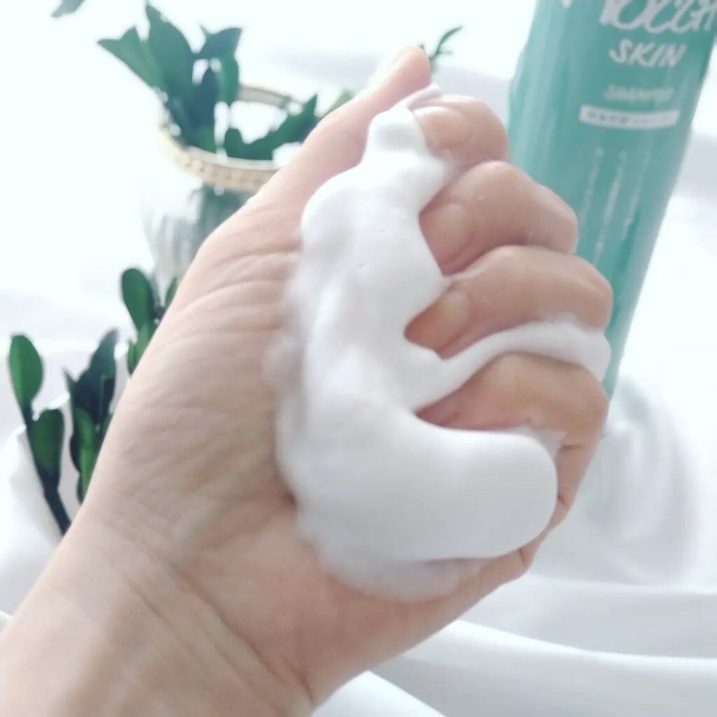 吸着スパークリングシャンプー /MoccHi SKIN/市販シャンプーを使ったクチコミ（2枚目）