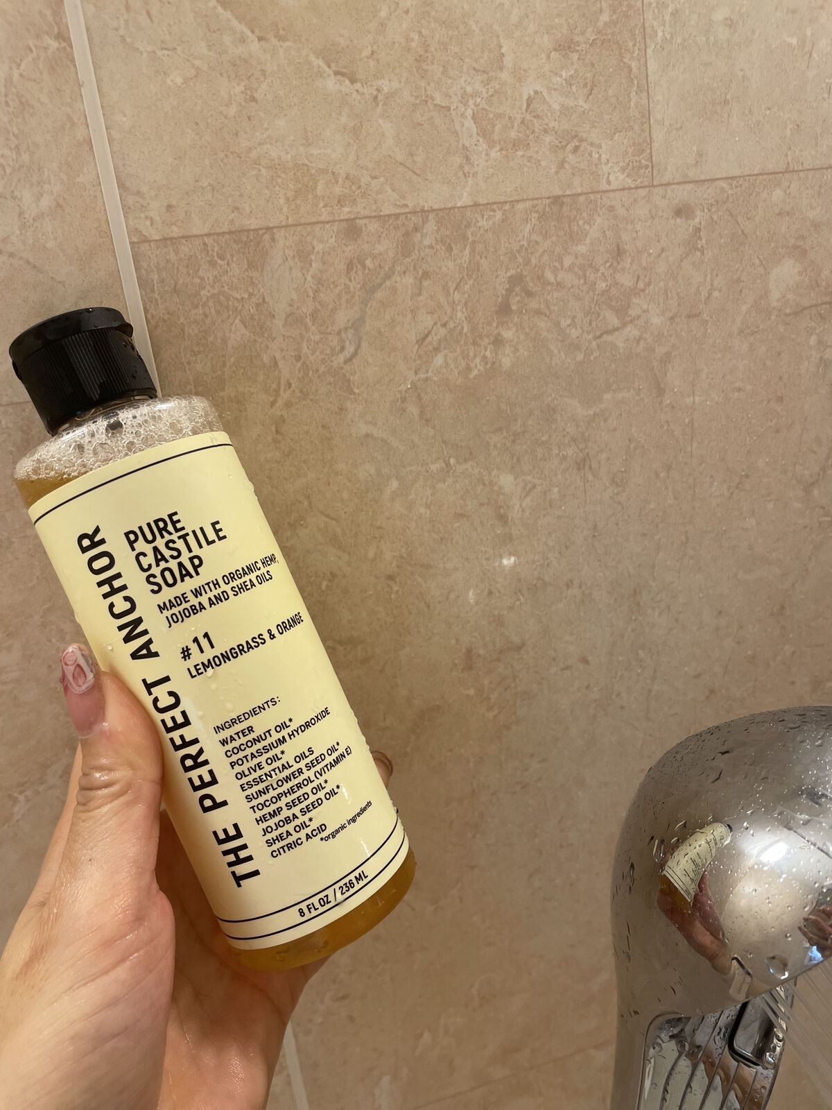 ザ・パーフェクトアンカー レモングラス＆オレンジ #11/THE PERFECT ANCHOR/ボディソープを使ったクチコミ（2枚目）