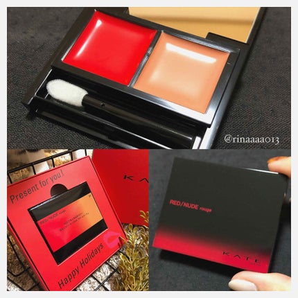 レッドヌードルージュ/KATE/口紅を使ったクチコミ(2枚目)