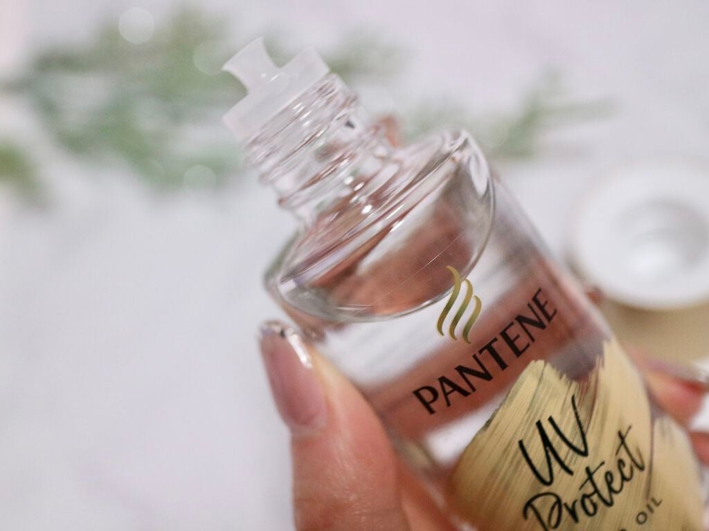 UVカット ヘアオイル/パンテーン/ヘアオイルを使ったクチコミ(2枚目)