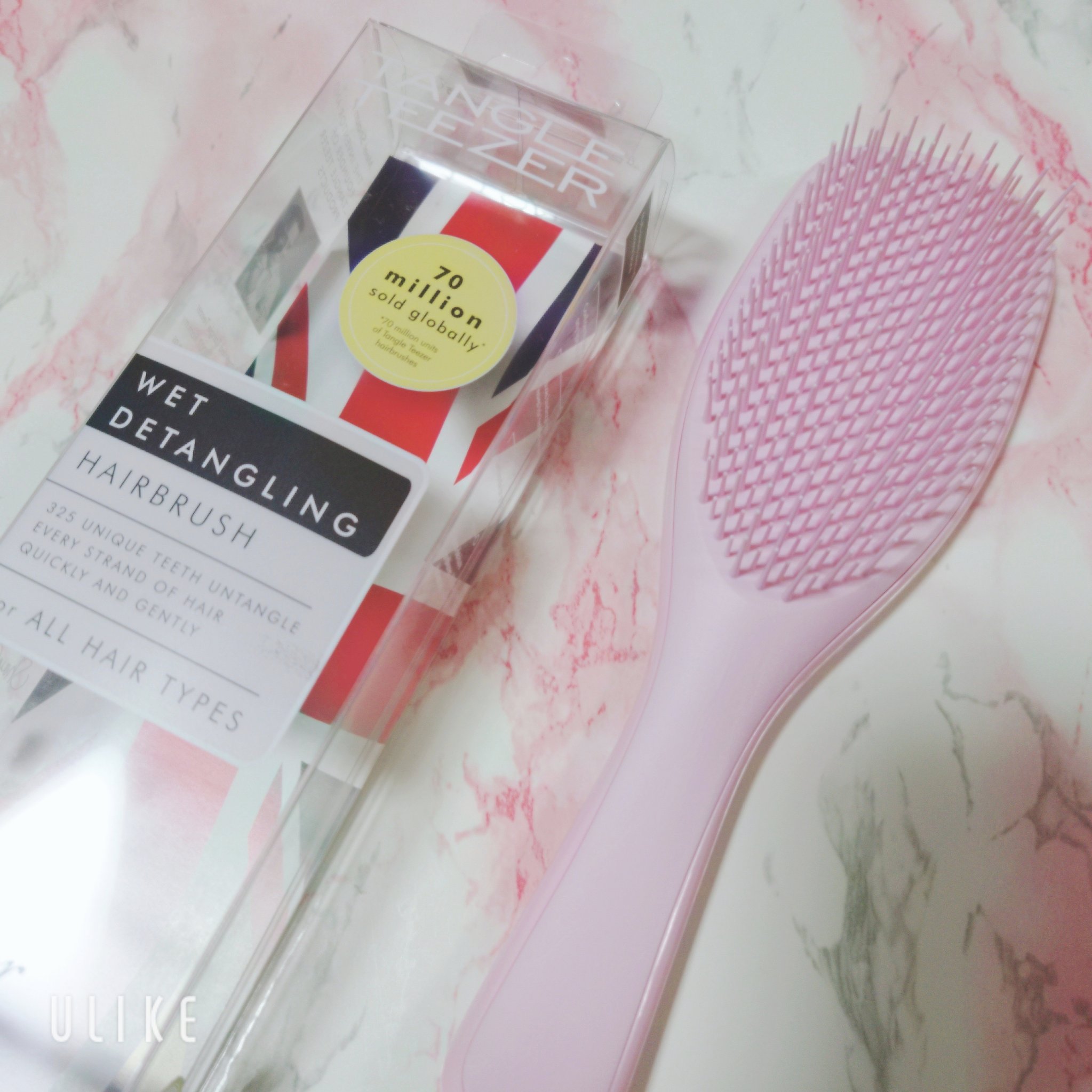 タングルティーザー ザ・アルティメットディタングラー/TANGLE TEEZER/ヘアブラシを使ったクチコミ（2枚目）