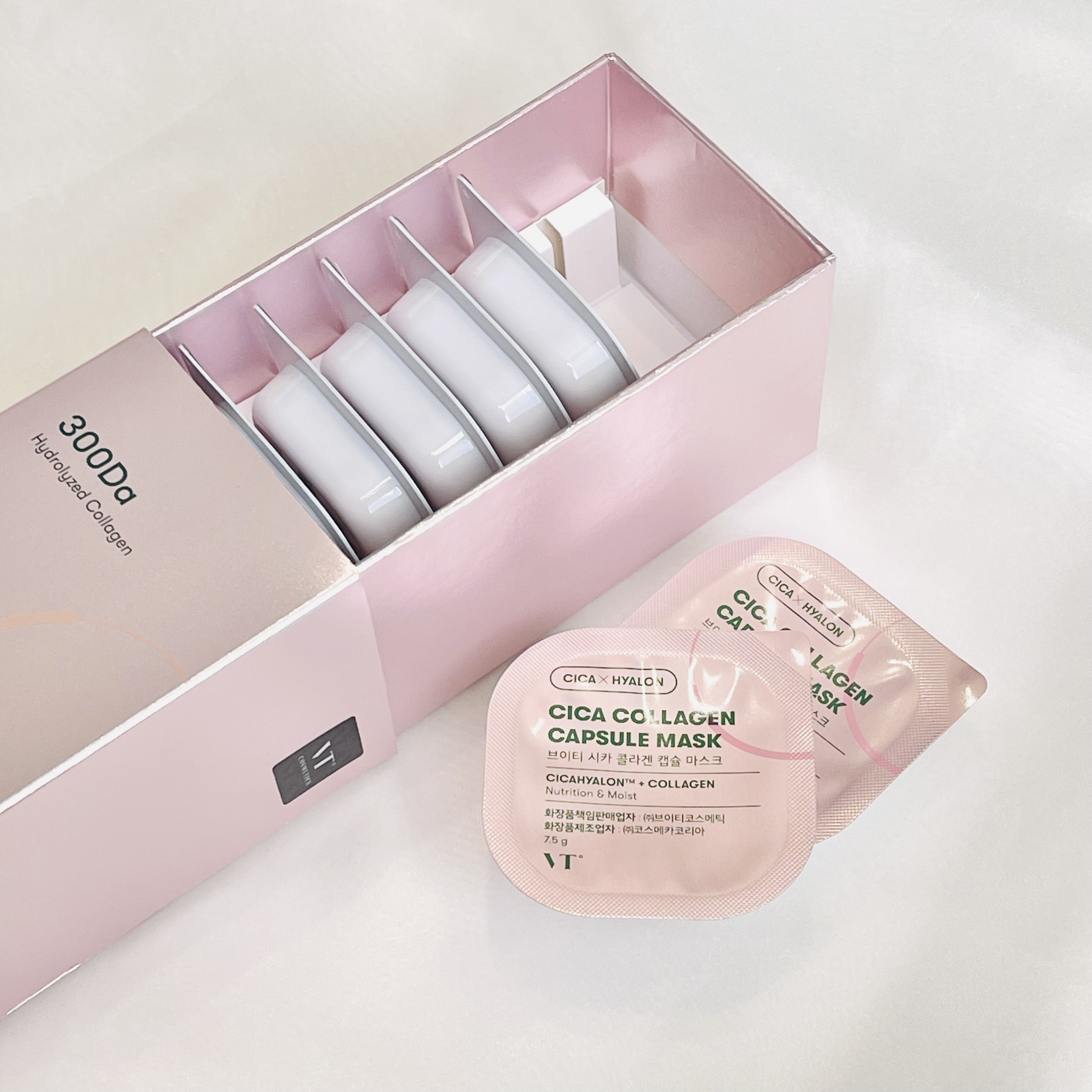 シカコラーゲン カプセルマスク/VT/洗い流すパック・マスクを使ったクチコミ（1枚目）