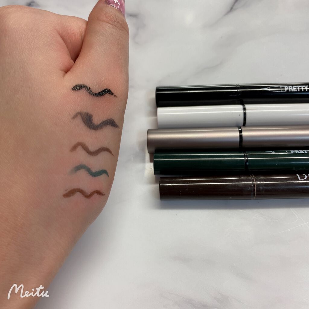 スキルレスライナー/LUMIURGLAS/リキッドアイライナーを使ったクチコミ（3枚目）