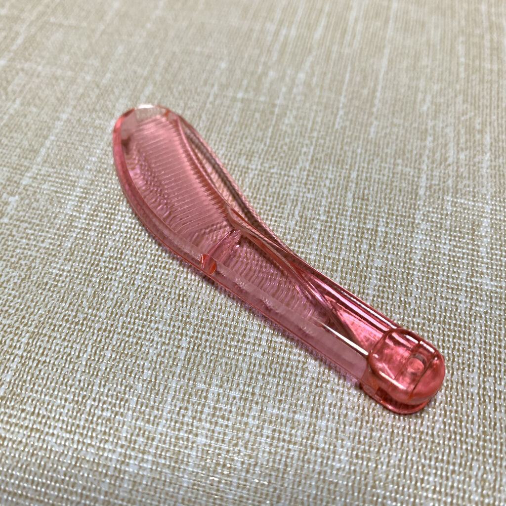 アイラッシュ&アイブロウコーム BK/チャスティ/その他化粧小物を使ったクチコミ（2枚目）