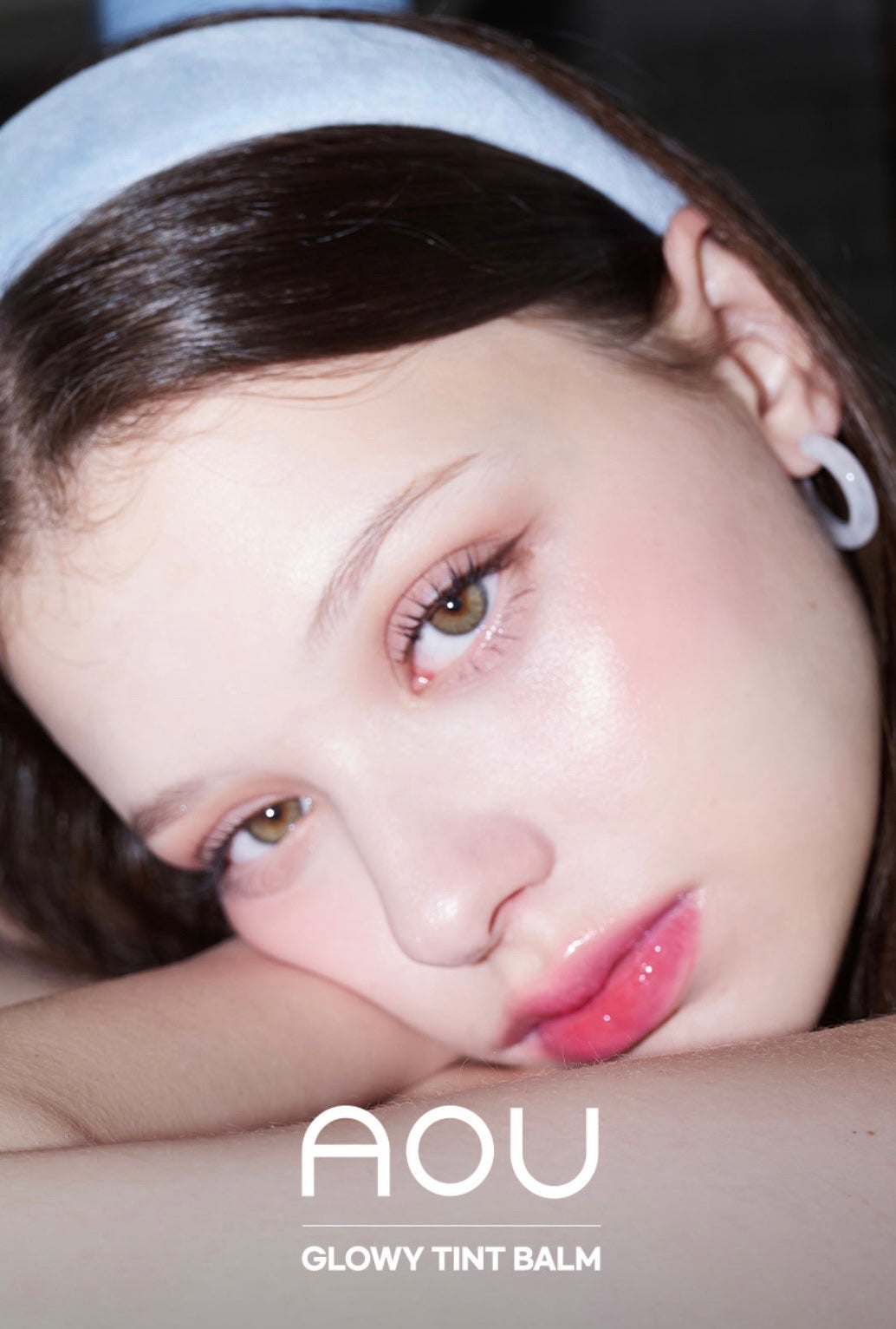 GLOWY TINT BALM/AOU/リップグロスを使ったクチコミ(4枚目)
