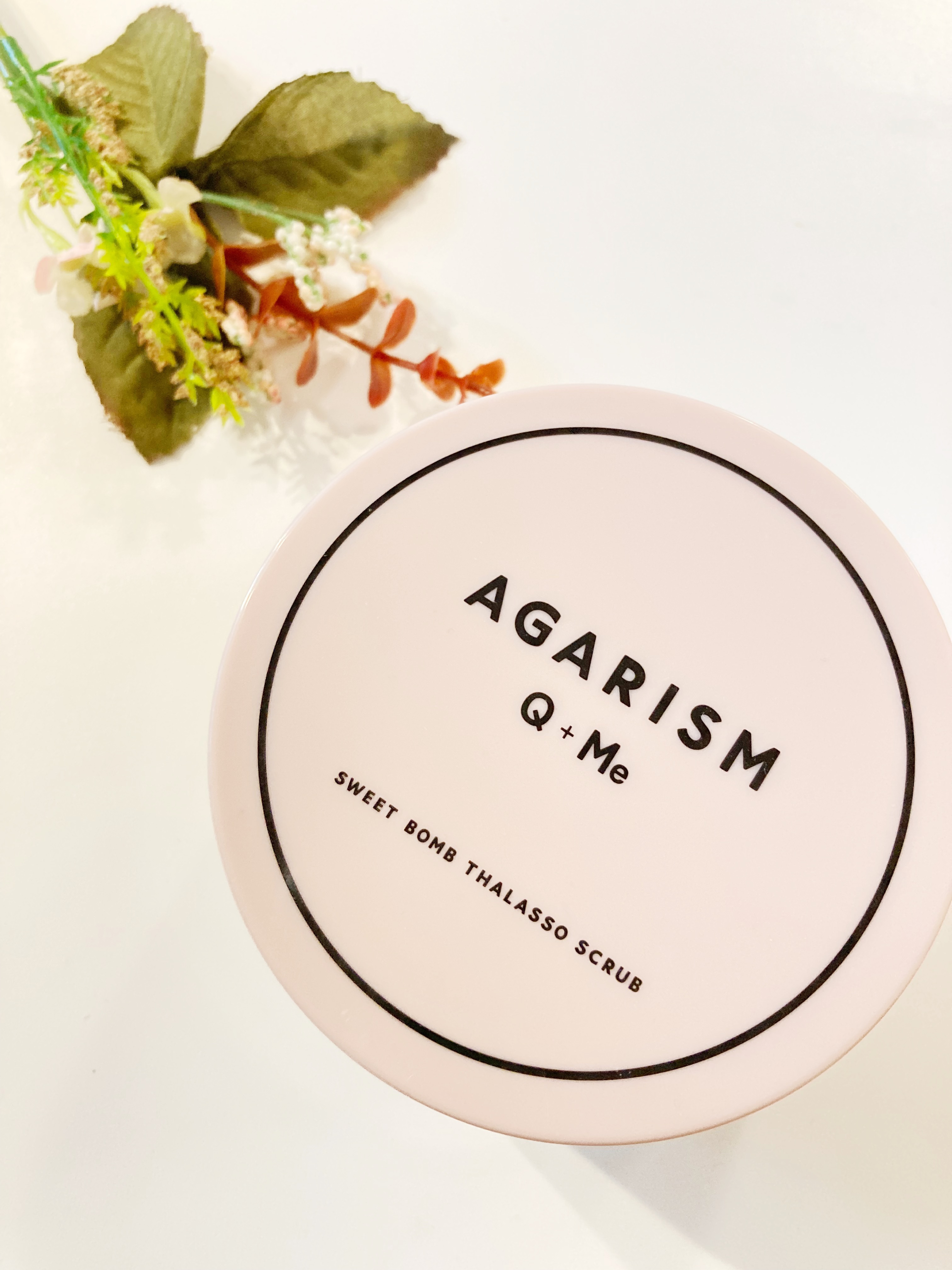 Q+Me スウィート ボム タラソ スクラブ/AGARISM/バストケア・ヒップケアを使ったクチコミ（1枚目）