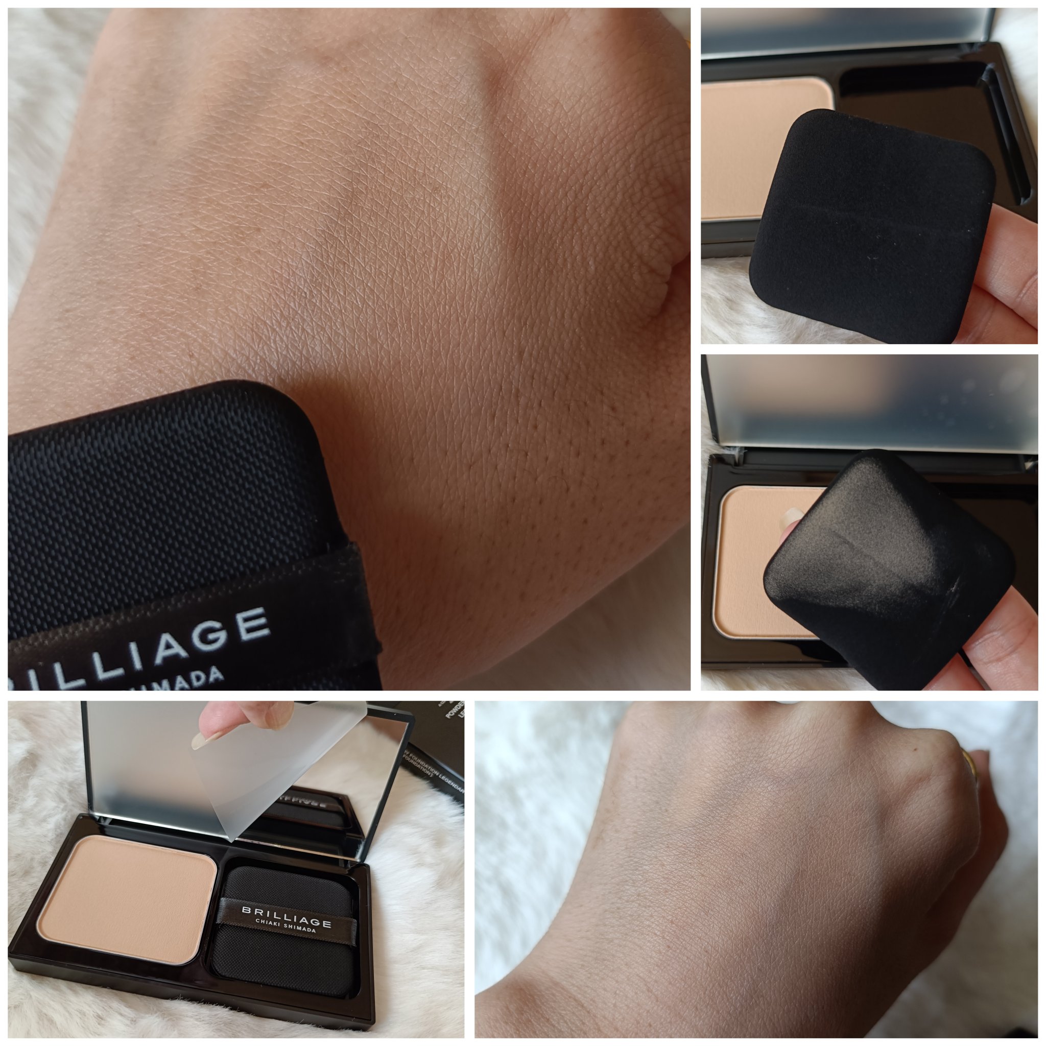 パウダリーファンデーション レジェンダリー グロウ/ブリリアージュ/パウダーファンデーションを使ったクチコミ（3枚目）