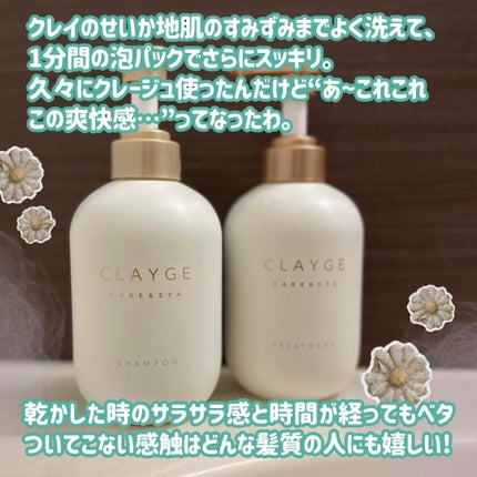 シャンプー/トリートメント SR/CLAYGE/市販シャンプーを使ったクチコミ(7枚目)
