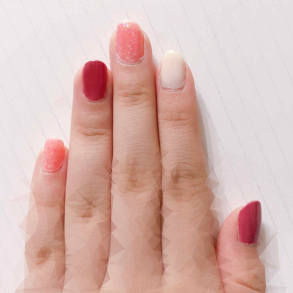 カラフルネイルズ/キャンメイク/マニキュアを使ったクチコミ(2枚目)