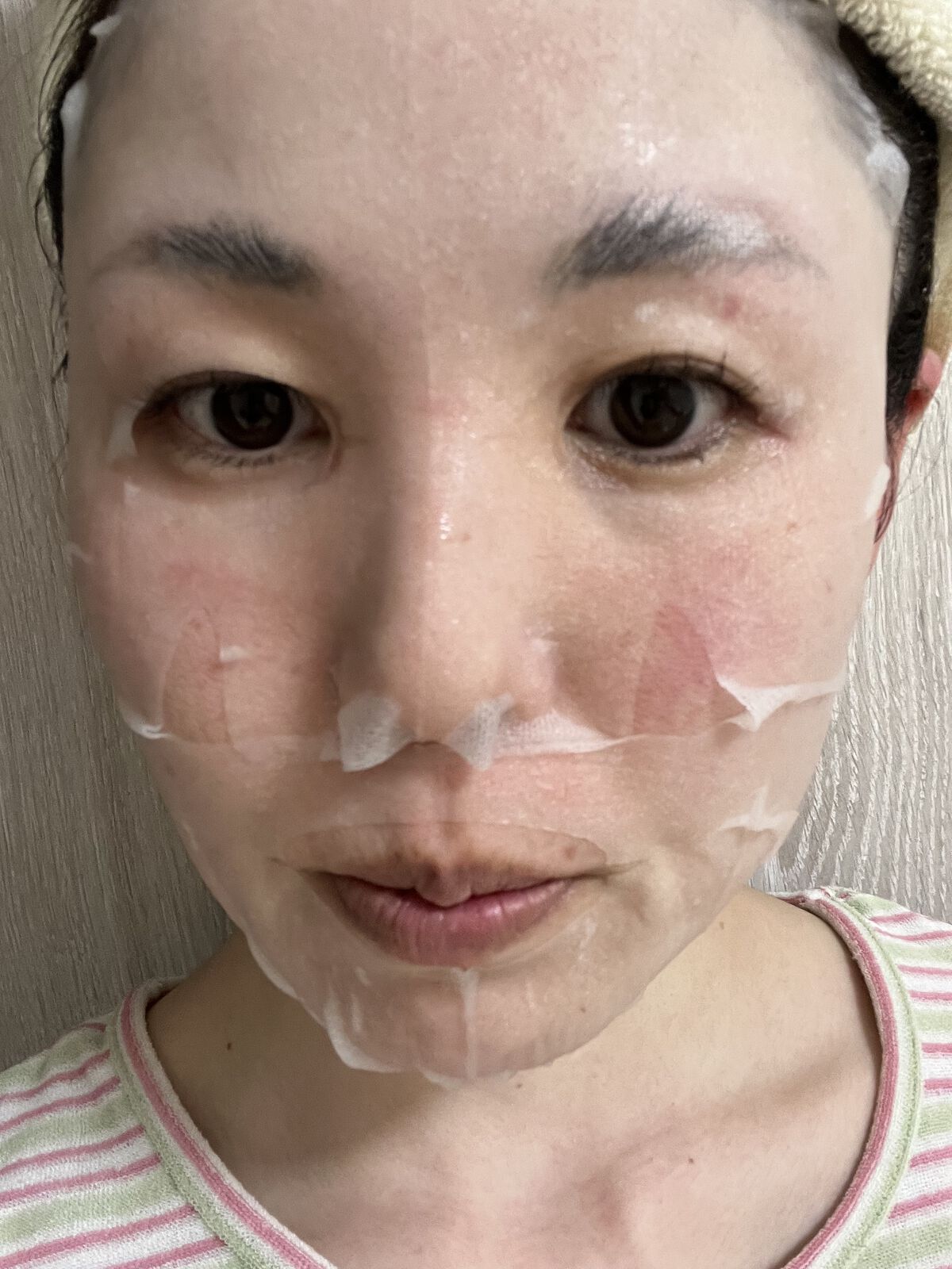 ミノン アミノモイスト すべすべしっとり肌マスク/ミノン/シートマスク・パックを使ったクチコミ（2枚目）