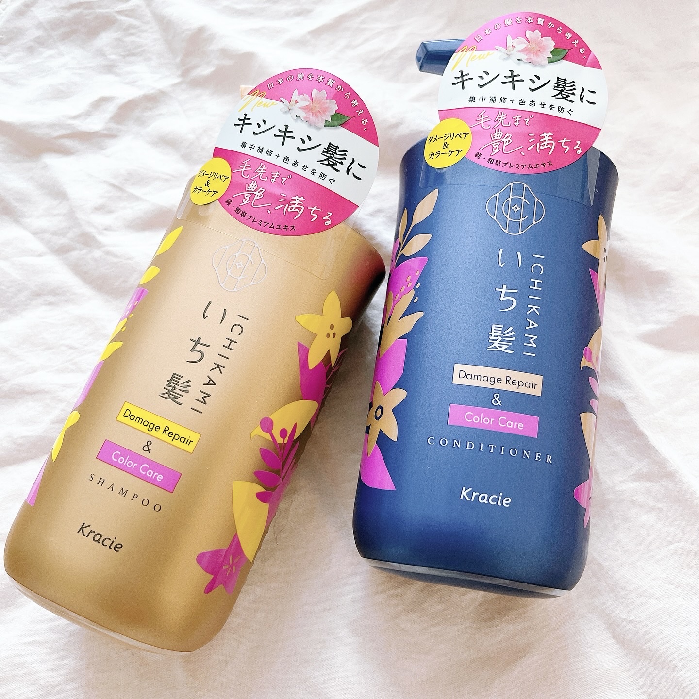 ダメージリペア＆カラーケア シャンプー/コンディショナー シャンプー 詰替用 330ｍL/いち髪/市販シャンプーを使ったクチコミ（1枚目）