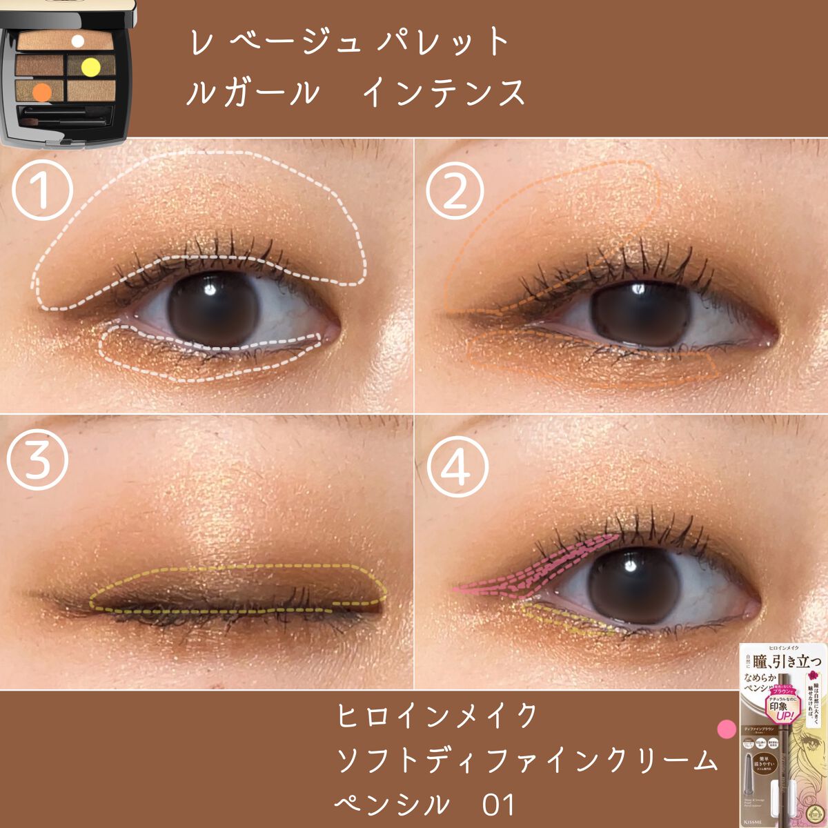 レ ベージュ パレット ルガール/CHANEL/アイシャドウパレットを使ったクチコミ(2枚目)