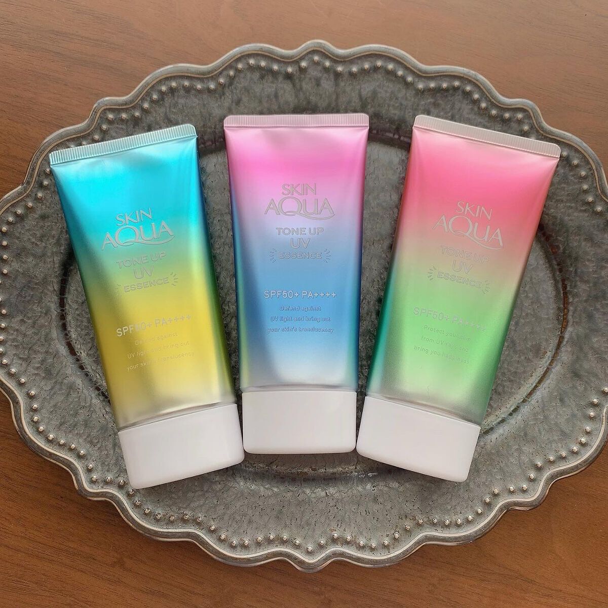 スキンアクア トーンアップUVエッセンス/スキンアクア/日焼け止めクリームを使ったクチコミ（2枚目）