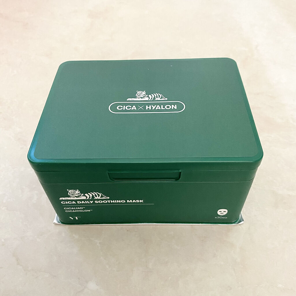CICA デイリースージングマスク/VT/シートマスク・パックを使ったクチコミ（2枚目）