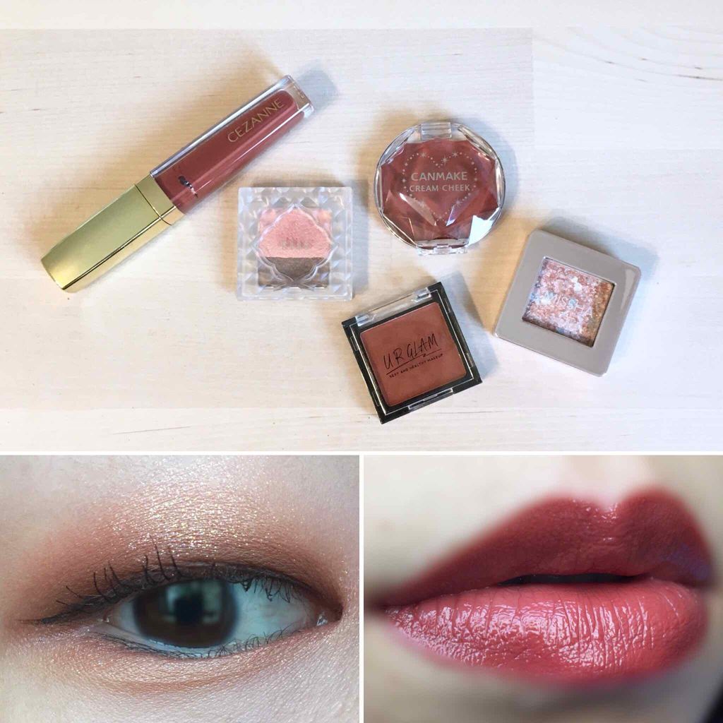 UR GLAM　POWDER EYESHADOW/U R GLAM/単色アイシャドウを使ったクチコミ（2枚目）